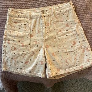 Anthropologie Moon and Stars Shorts